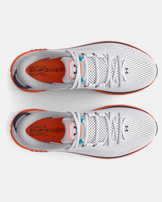 Men's UA HOVR™ Infinite 5 Running Shoes, White, pdpMainDesktop image number 2